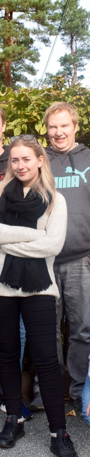 F.v: Paul Johan Jensen (Glencore Nikkelverk), Espen Evensen (Glencore Nikkelverk), Aleksander Bye (Glencore Nikkelverk), Anders Boije (Glencore Nikkelverk), Tonje Knudsen (Fiven), Ole Petter Holelien (Aludyne), John Ståle Dyngvold (Aludyne), Ruth Gundersen (Aludyne), Raymond Andersen (Aludyne), foran sitter Odd Adrian Kvinlaug (Aludyne).